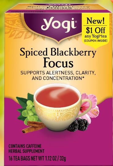 Spiced Blackberry Focus Tea
