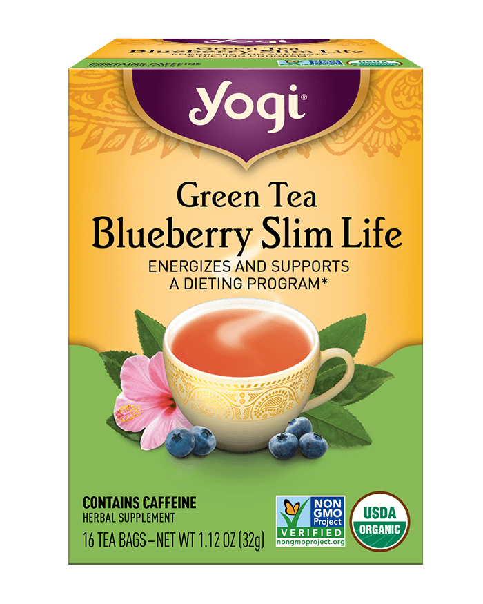 Green Tea Blueberry Slim Life Tea