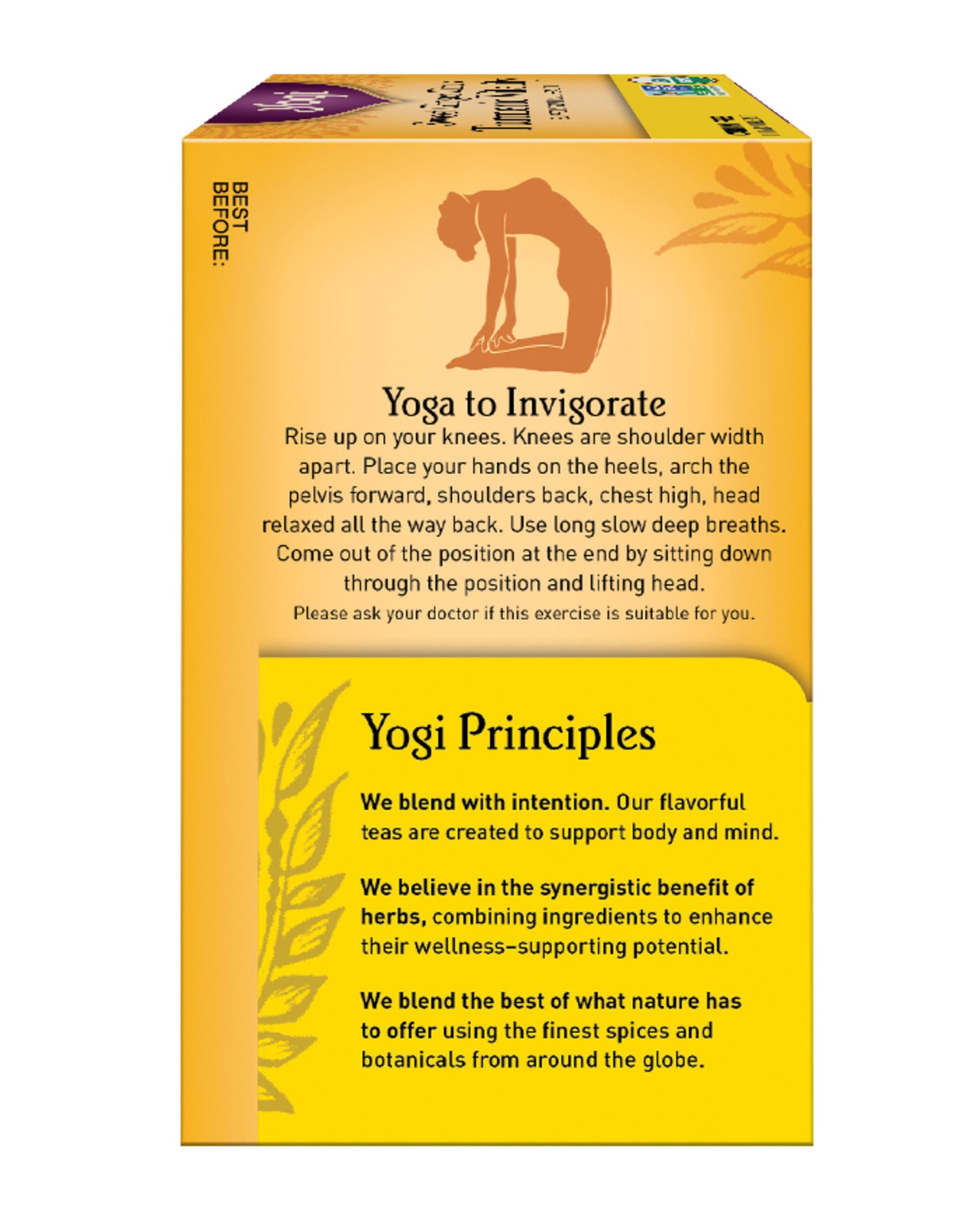 Sweet Ginger Citrus Turmeric Vitality Tea