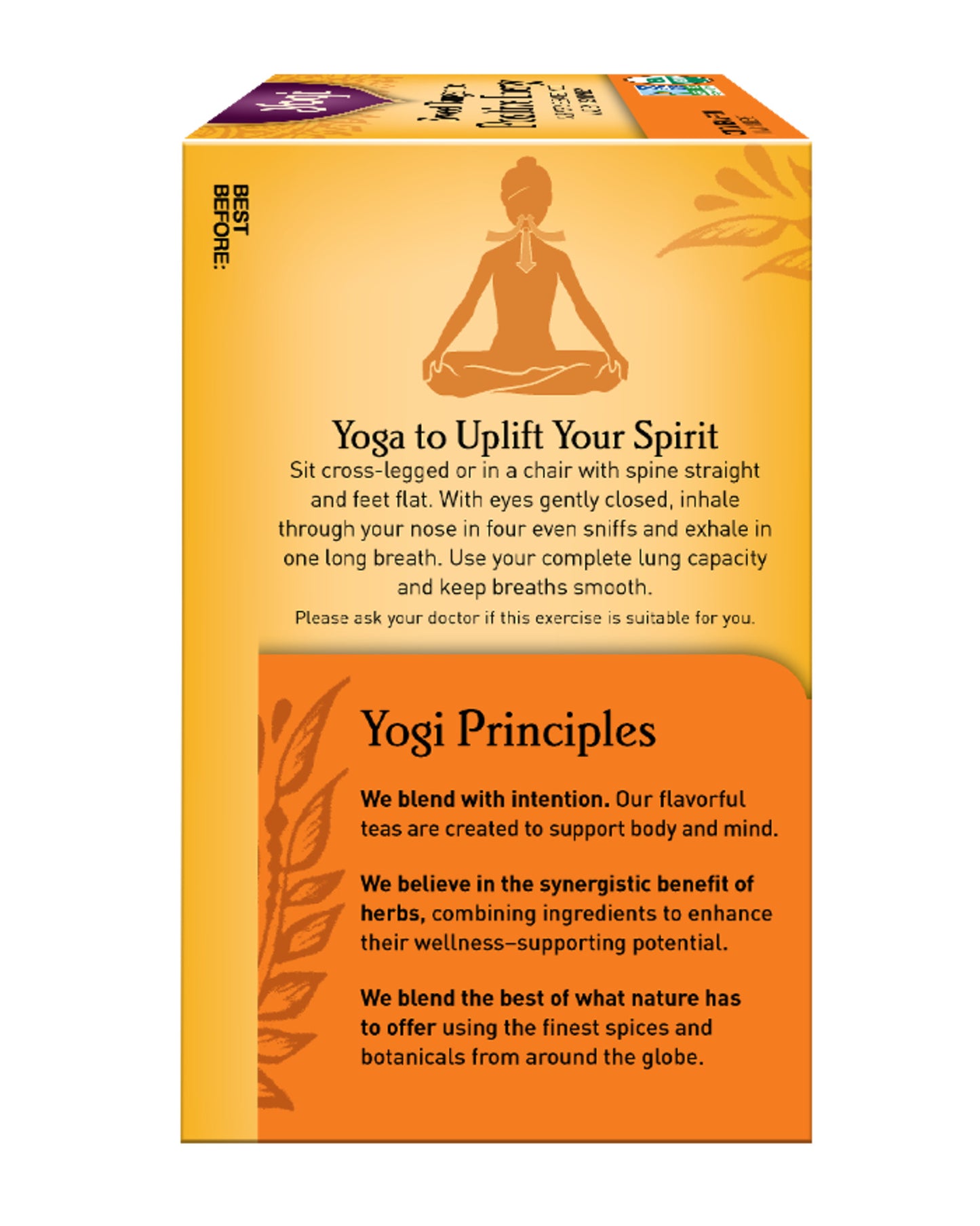 Sweet Tangerine Positive Energy Tea