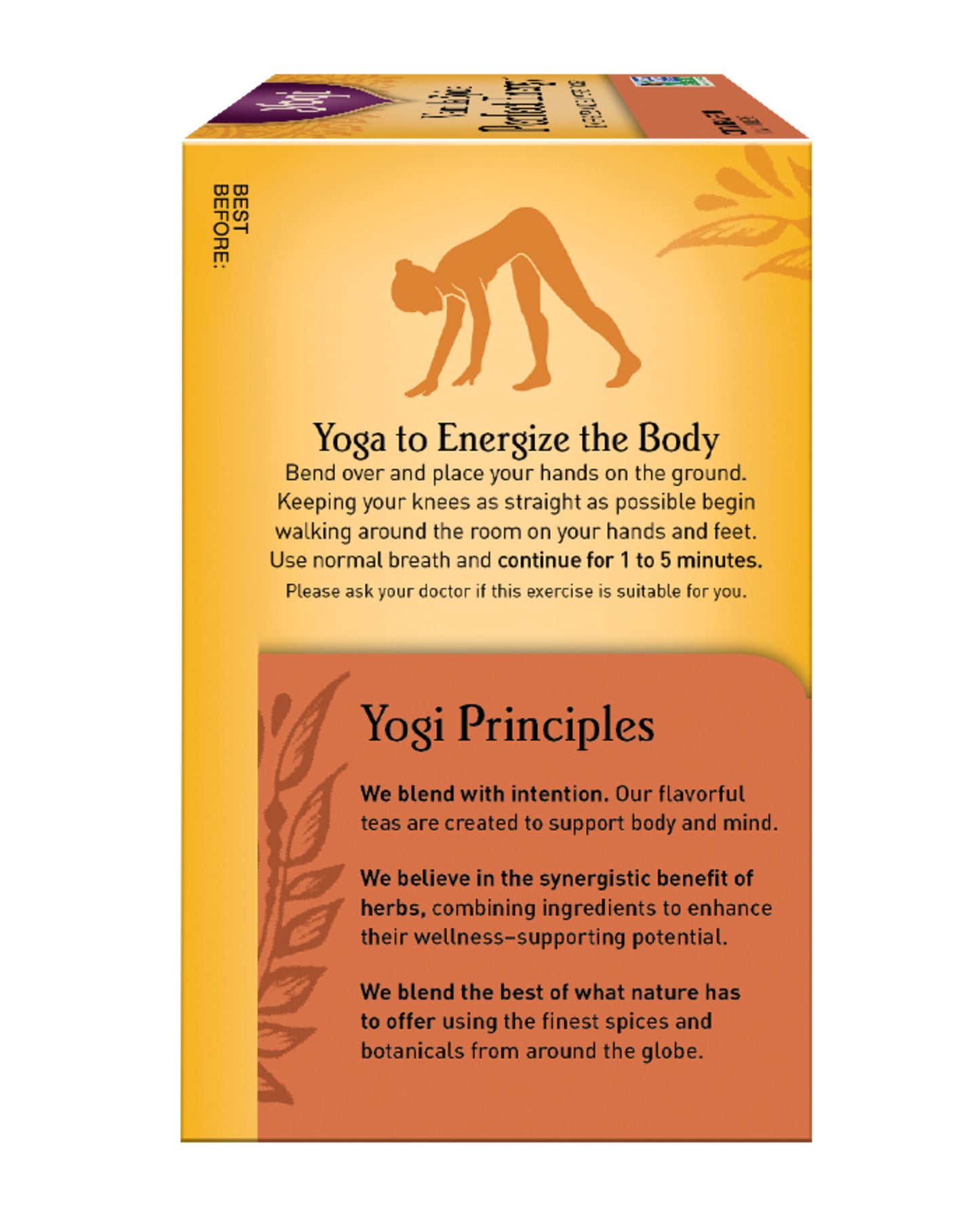 Vanilla Spice Perfect Energy Tea