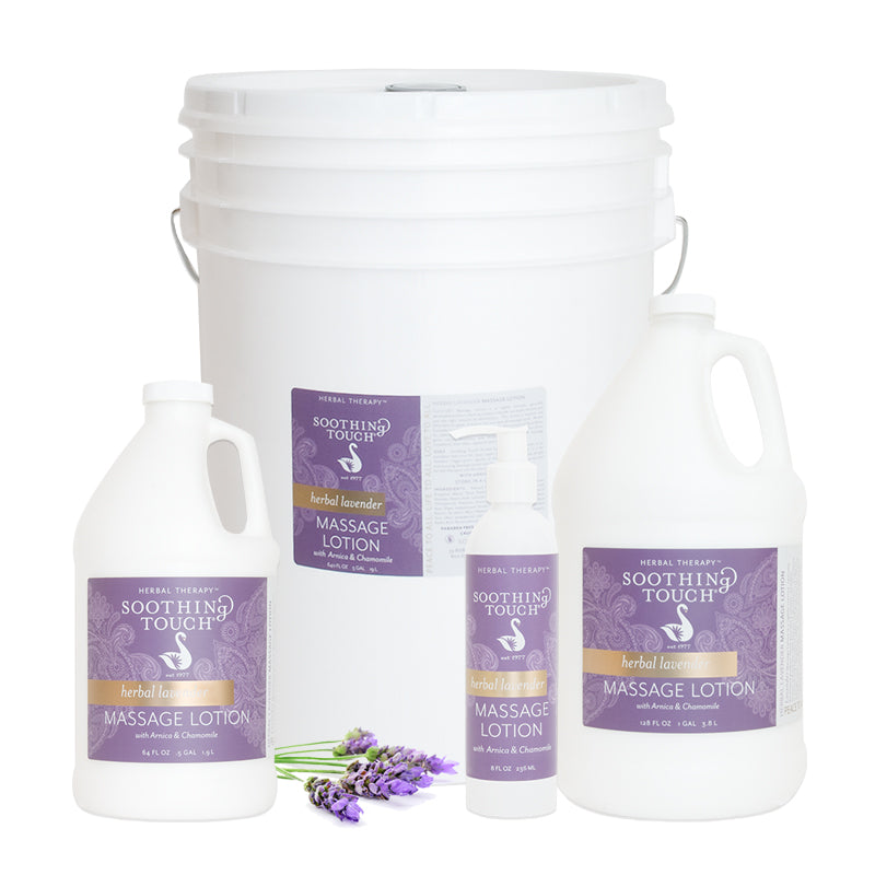 Herbal Lavender Massage Lotion - 1 Gallon