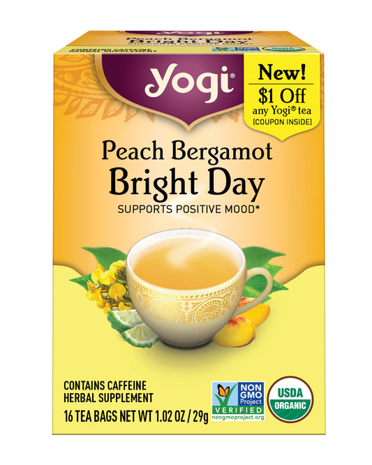 Peach Bergamot Bright Day Tea