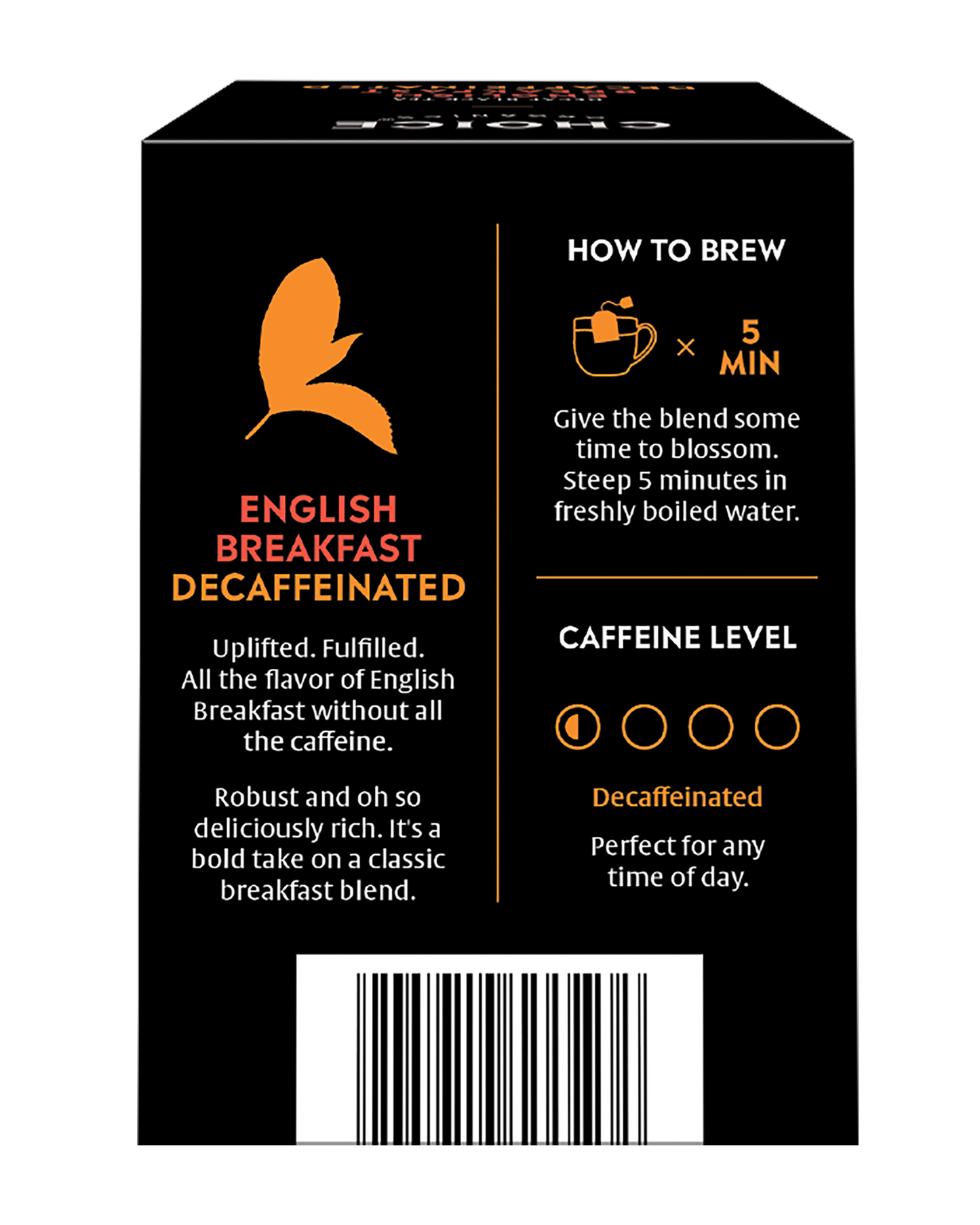 English Breakfast Tea, Decaf