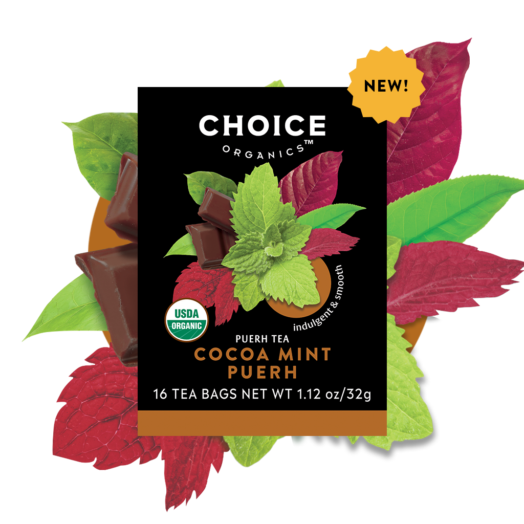 Cocoa Mint Pureh Tea