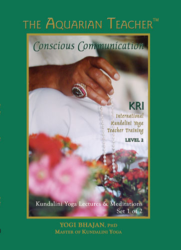 Conscious Communication (Aquarian Teacher Level 2) 4 DVD Set by Yogi Bhajan (2x2DVD Sets)