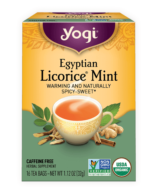 Egyptian Licorice Mint Tea