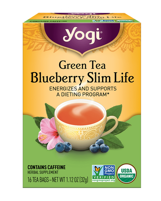 Green Tea Blueberry Slim Life Tea