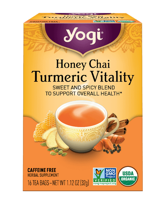 Honey Chai Turmeric Vitality Tea