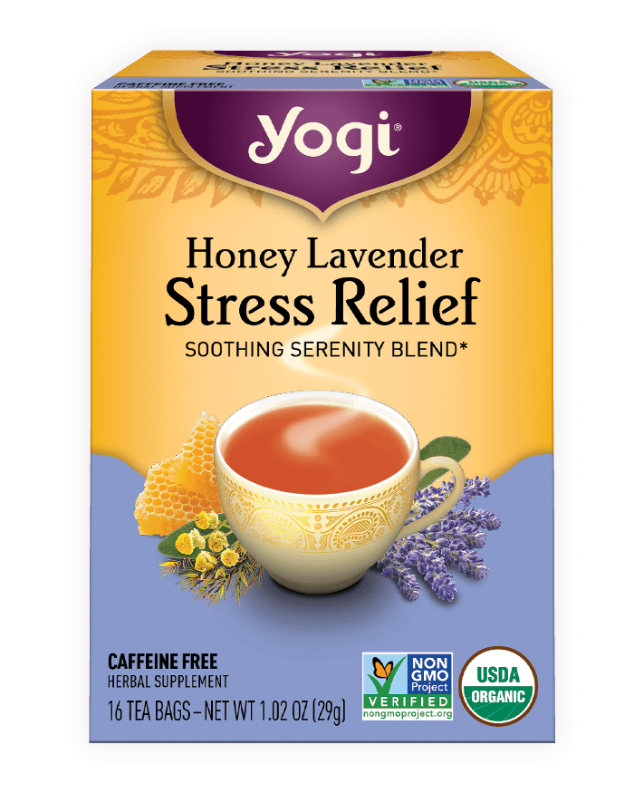 Honey Lavender Stress Relief Tea