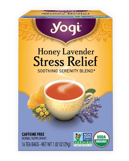 Honey Lavender Stress Relief Tea