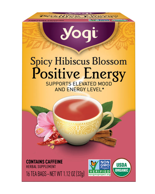 Spicy Hibiscus Blossom Positive Energy Tea