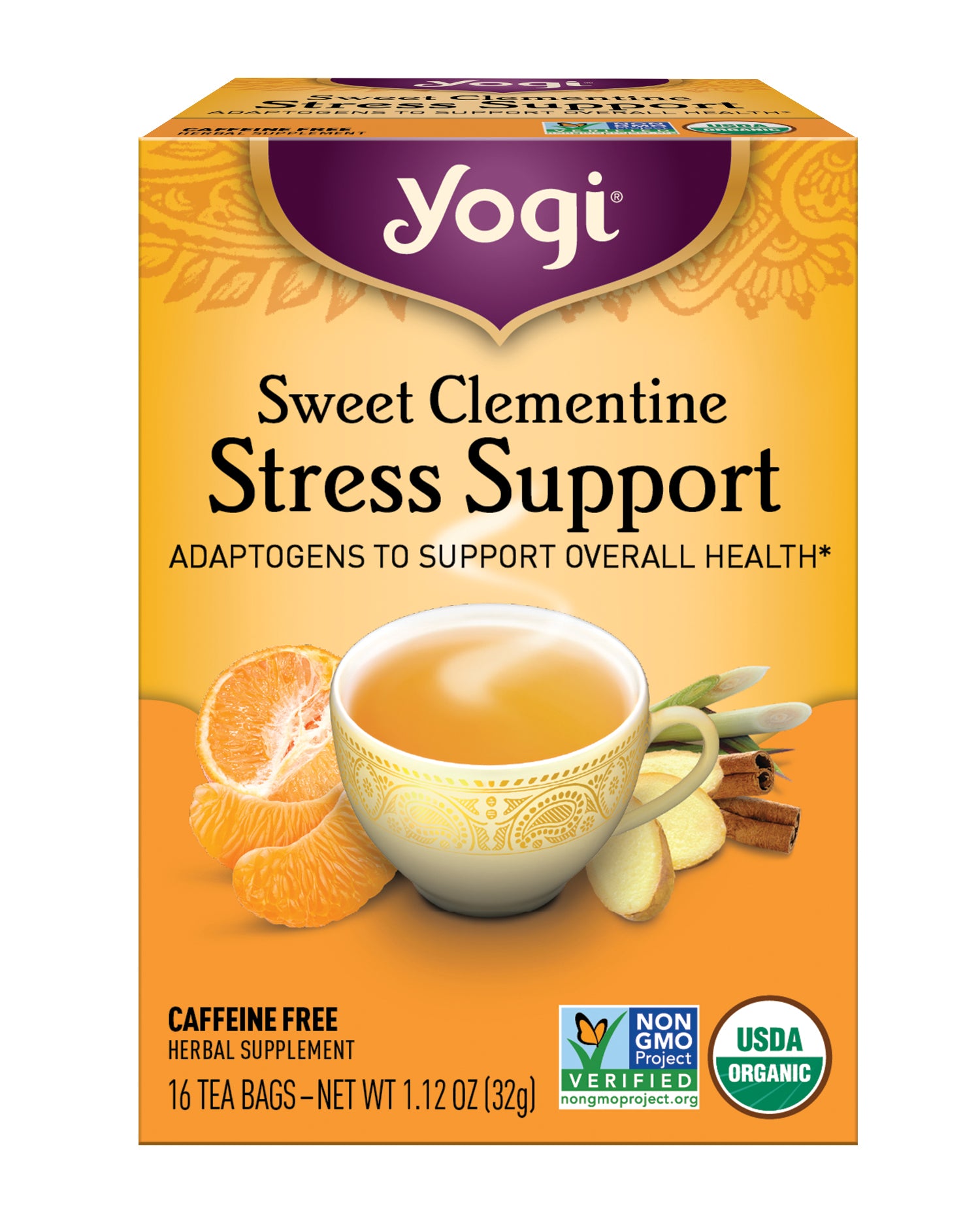Sweet Clementine Stress Support Tea – Ancient Healing Ways