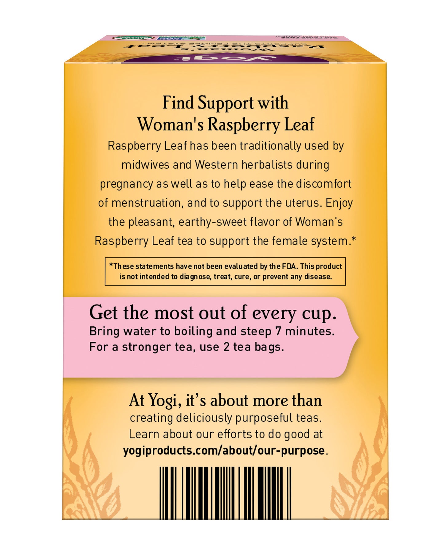 Woman's Raspberry Leaf Tea